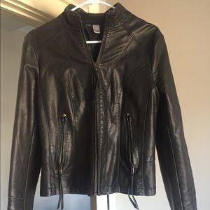 Leather jacket